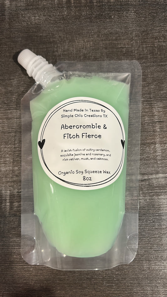 8oz Abercrombie & Fitch Fierce Squeeze Wax