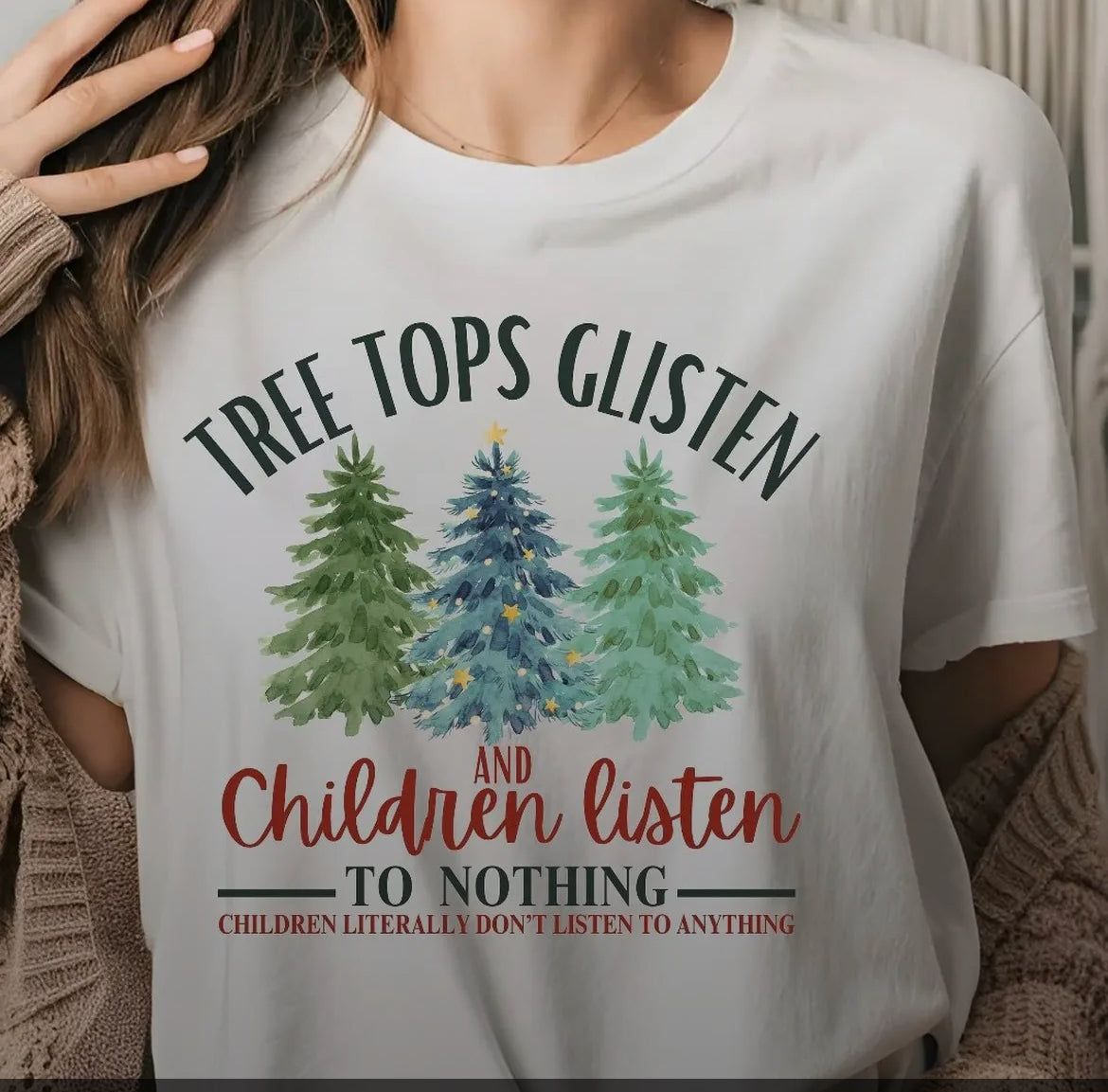 Tree Tops Glistening