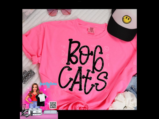 Preppy Font Bobcats
