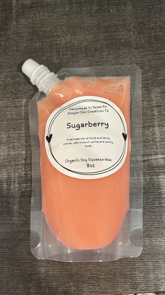 8oz Sugarberry Squeeze Wax