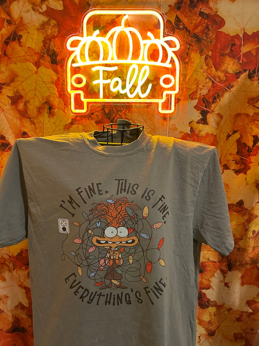 I’m fine, it’s fine Christmas lights