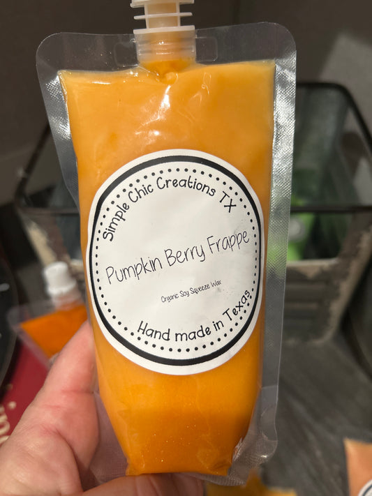8oz Pumpkin Berry Frappe Squeeze Wax