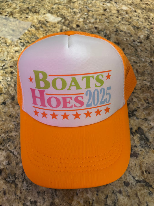 Boats and Hoes 2025 Trucker Hat