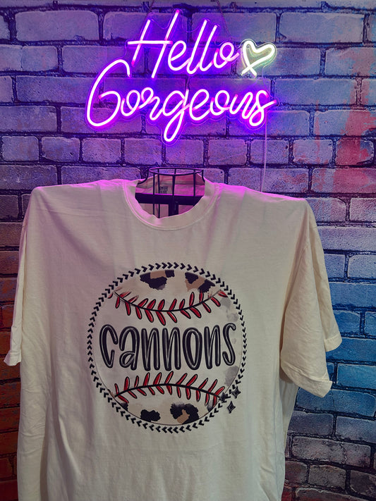 Cannons Leopard Baseball