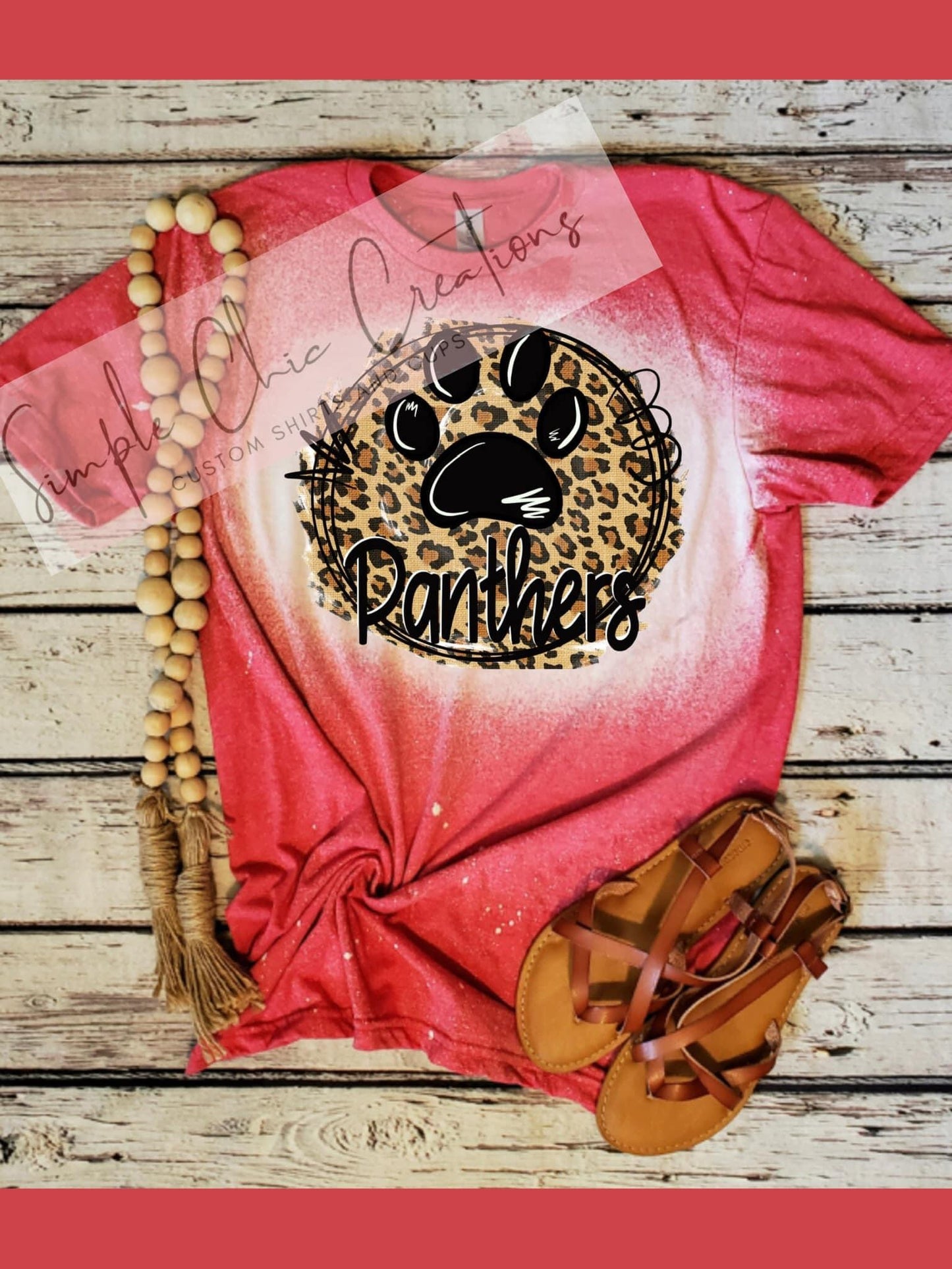 Panther ( leopard circle w/paw)