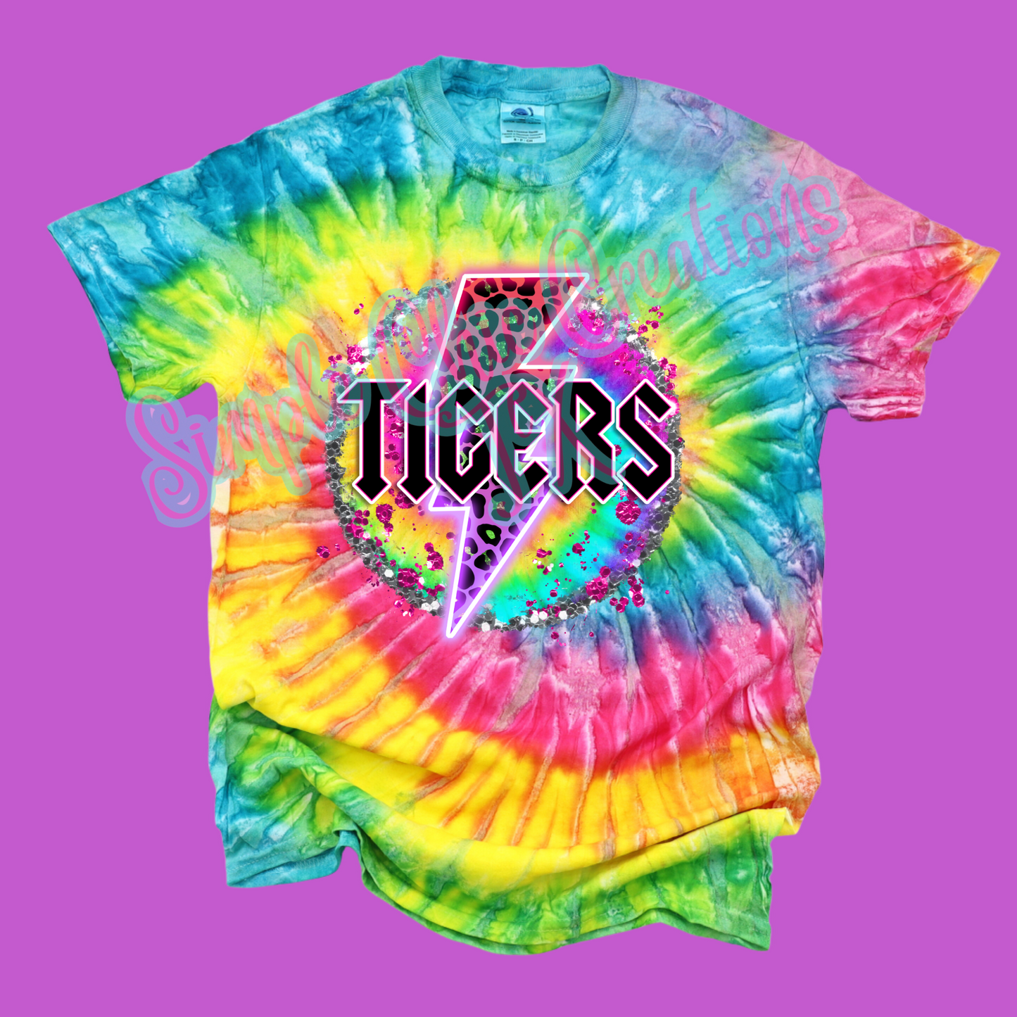 Tigers Tie-Dye