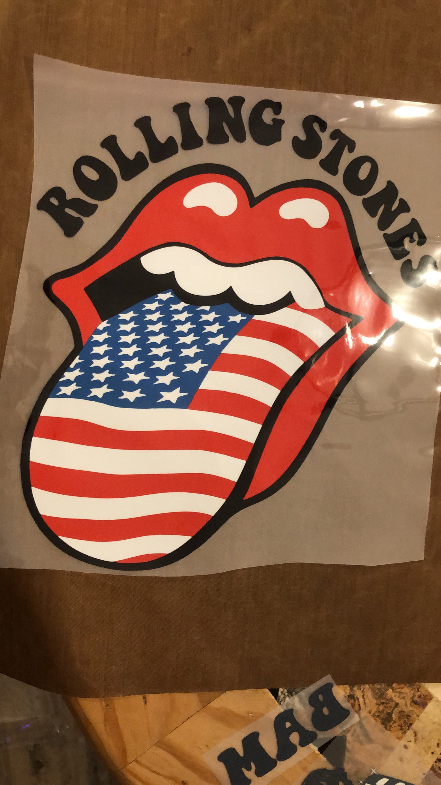 Flag Rolling Stones ( DTF Image)